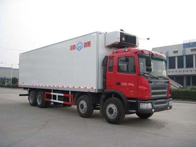 湖南省江淮格爾發(fā)前四后八重型冷藏車(chē)廠(chǎng)家直銷(xiāo)配置解析